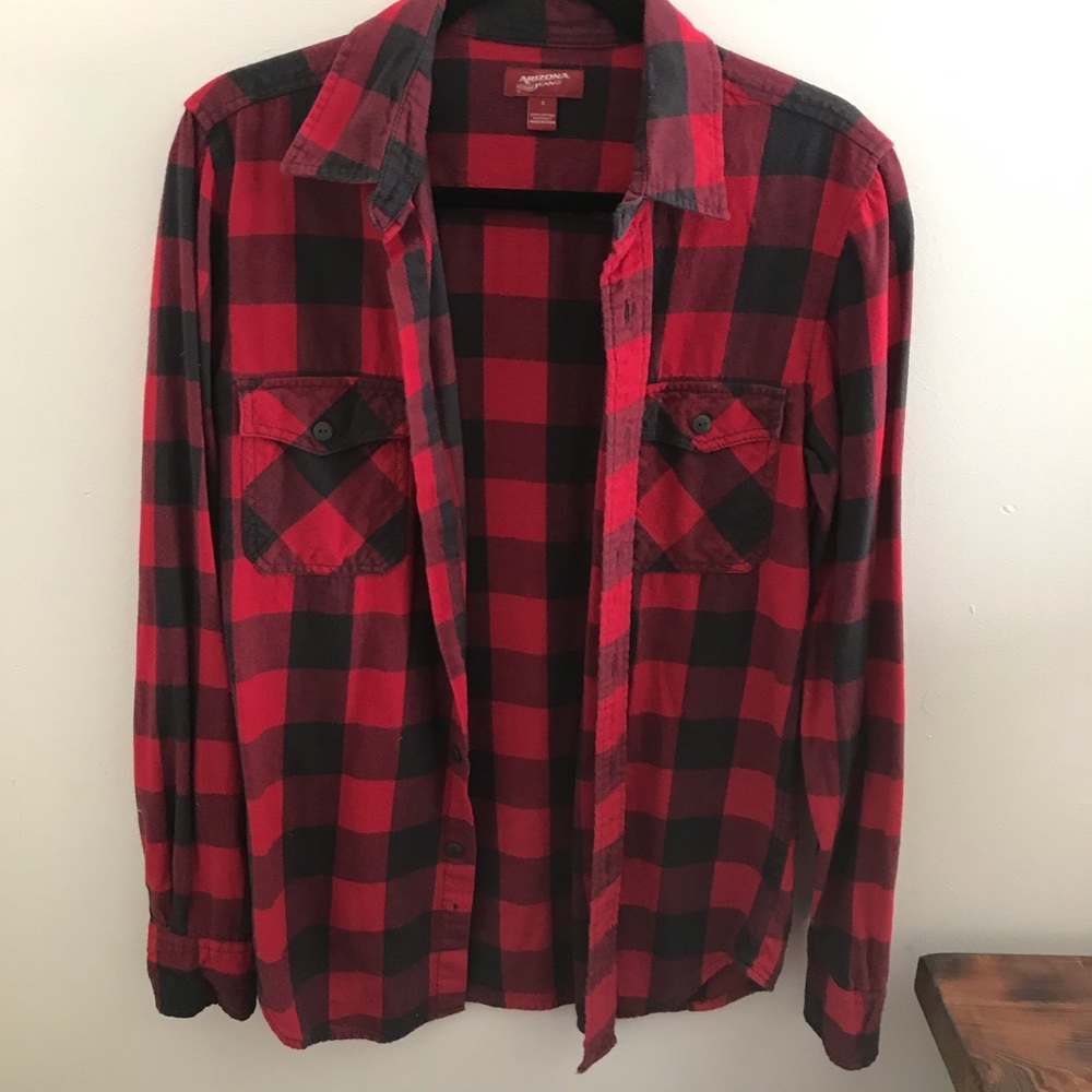 Arizona Red Flannel Plaid